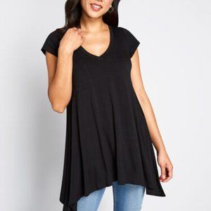 Modcloth V-Neck Tunic T-Shirt
